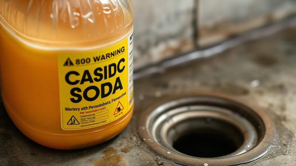 Por que não usar soda cáustica para desentupir — desentupidora em Caruaru